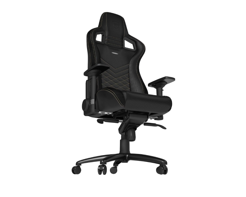 NOBLECHAIRS EPIC Gaming stolica crno-zlatna - Slika 2