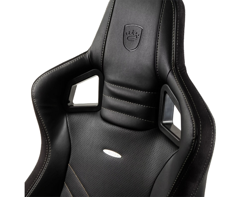 NOBLECHAIRS EPIC Gaming stolica crno-zlatna - Slika 4