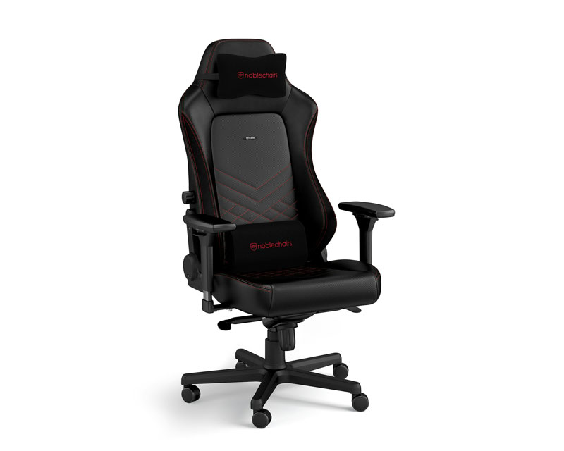 NOBLECHAIRS HERO Gaming stolica crno-crvena - Slika 7