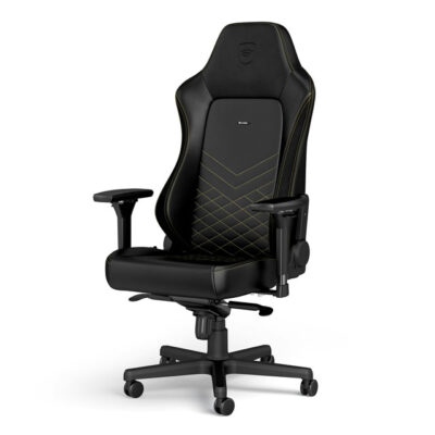 NOBLECHAIRS HERO Gaming stolica crno-zlatna