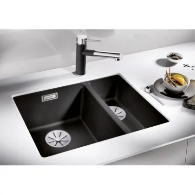 BLANCO SUBLINE 340/160-U silgranit, leva - Slika 2