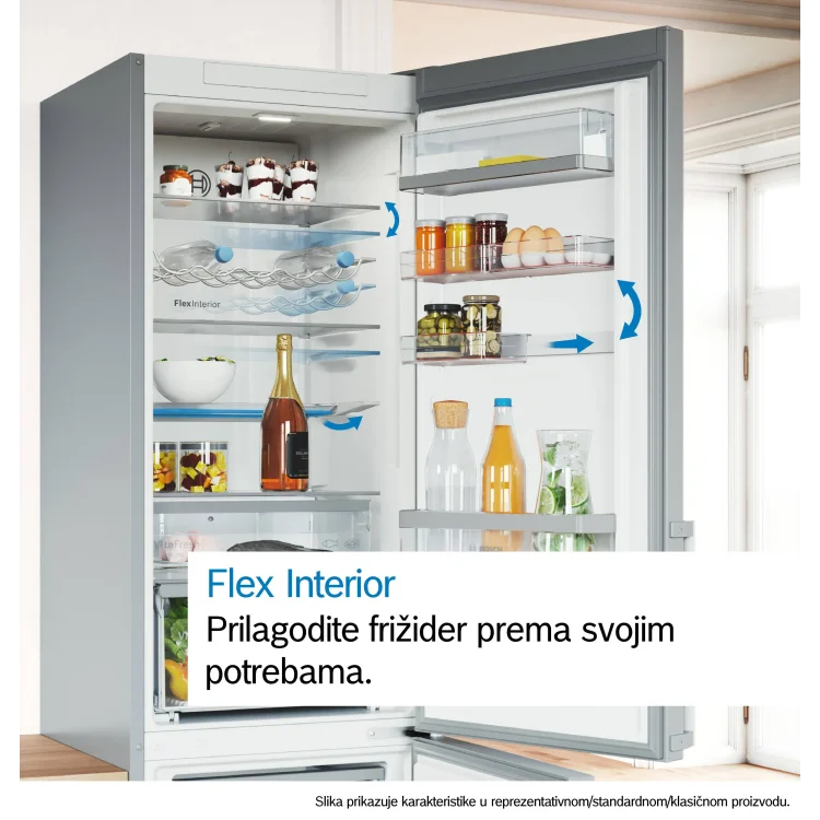 BOSCH frižider KGN39LBCF - Slika 6