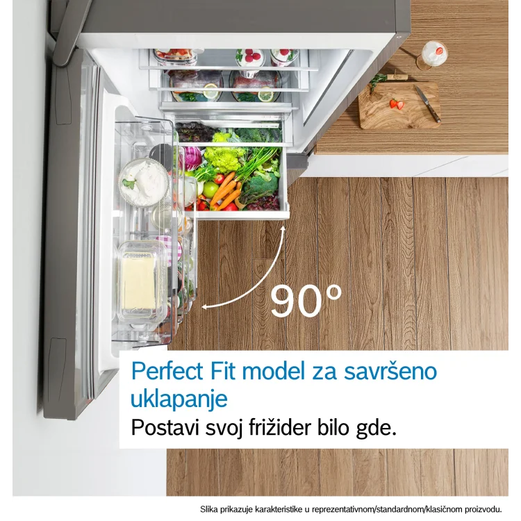 BOSCH frižider KGN39LBCF - Slika 8