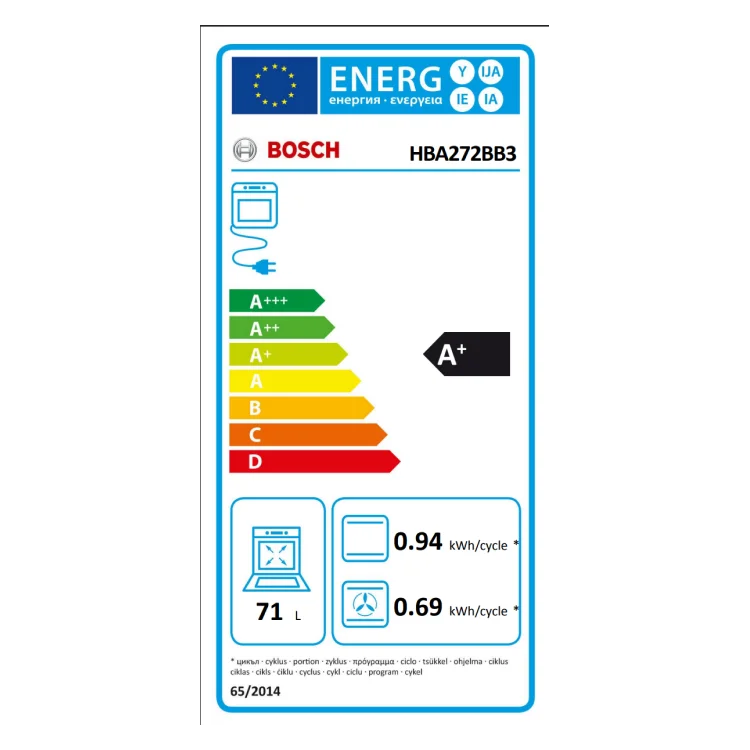 Bosch rerna HBA272BB3 - Slika 7