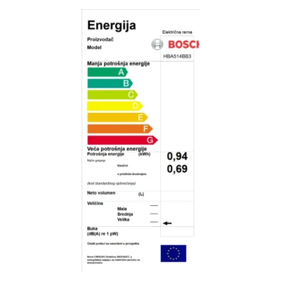 BOSCH rerna HBA514BB3 - Slika 7