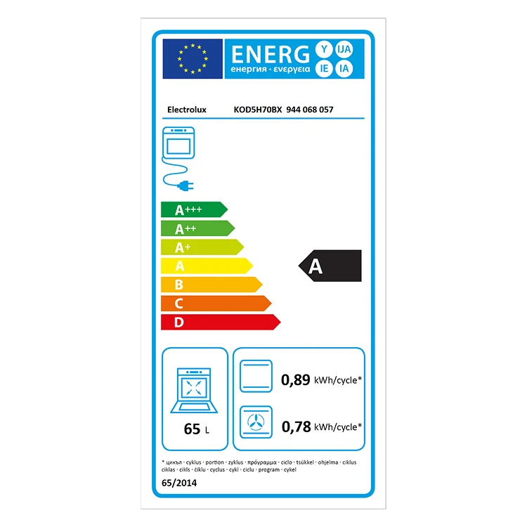 Electrolux rerna KOD5H70BX - Slika 7