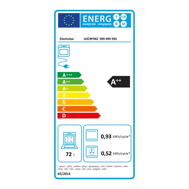 Electrolux rerna LOC9P3XZ - Slika 6